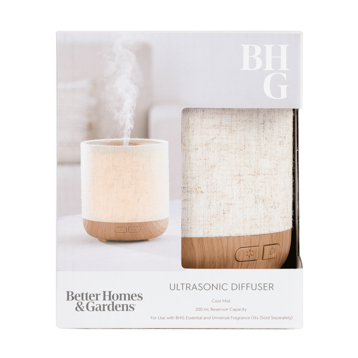 Ultrasonic Cool Mist Diffuser, Vanilla Dreams, 150Ml