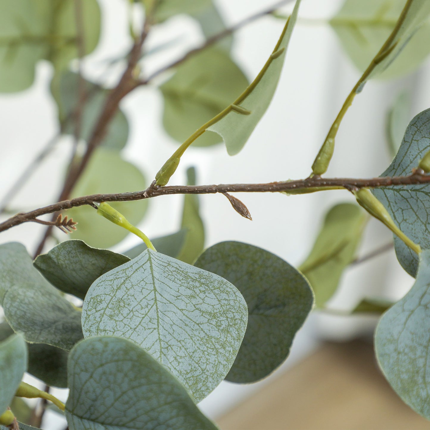 Decorative Artificial Plant, Silk Eucalyptus Tree in Pot, 150Cm