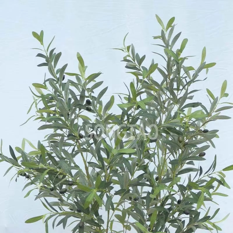 Songtao High Quality Artificial Faux Olives Plant Large Artificial Olive Tree Nordic Home Living Room Decoration