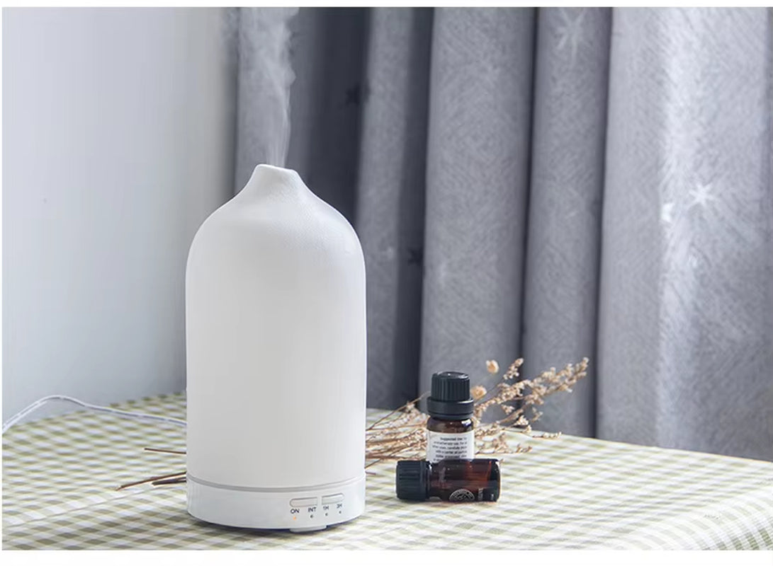 Good Home Appliances Essential Oil Diffuser Fragrance Ultrasonic Ceramic Diffuser Stone Diffuser Humidifier Natural