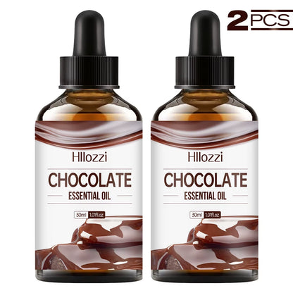 Chocolate Essential Oil，Suitable for Humidifiers, Air Fresheners, Candle Making, Long-Lasting Fragrance, Suitable for All Skin.