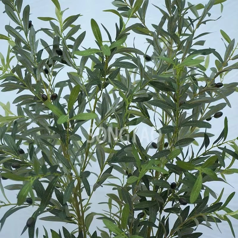 Songtao High Quality Artificial Faux Olives Plant Large Artificial Olive Tree Nordic Home Living Room Decoration