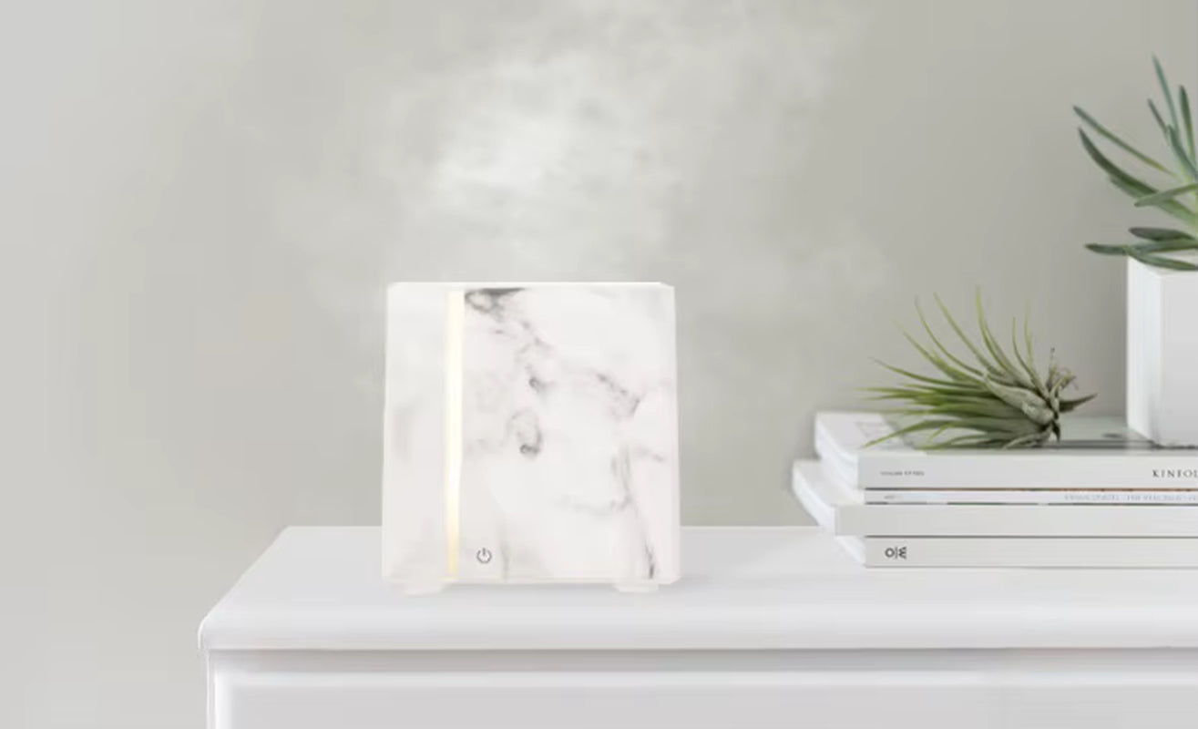 Electric Marble Ultrasonic Aroma Diffuser ,LED Light Essential Oil Diffuser Aroma 200Ml Aromatherapy Fragrance Diffuser