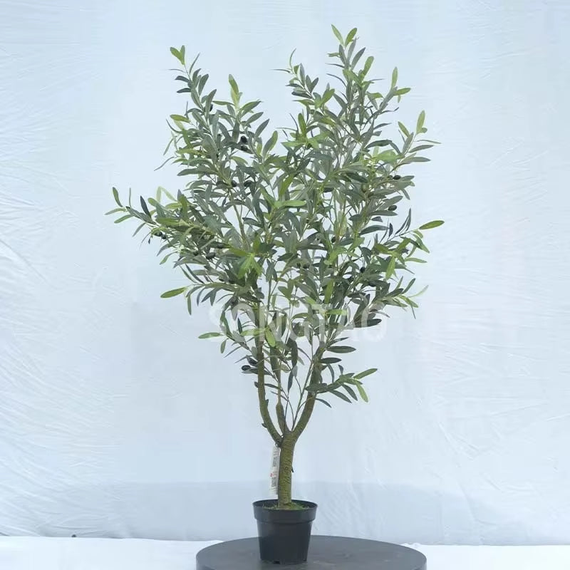 Songtao High Quality Artificial Faux Olives Plant Large Artificial Olive Tree Nordic Home Living Room Decoration