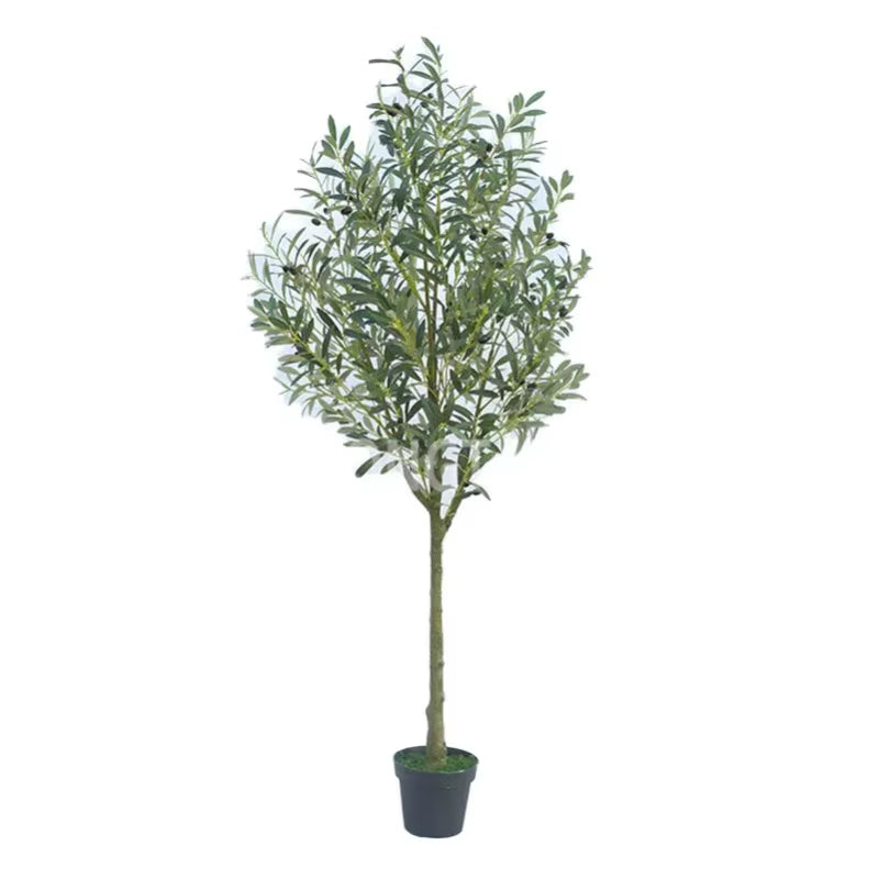 Songtao High Quality Artificial Faux Olives Plant Large Artificial Olive Tree Nordic Home Living Room Decoration
