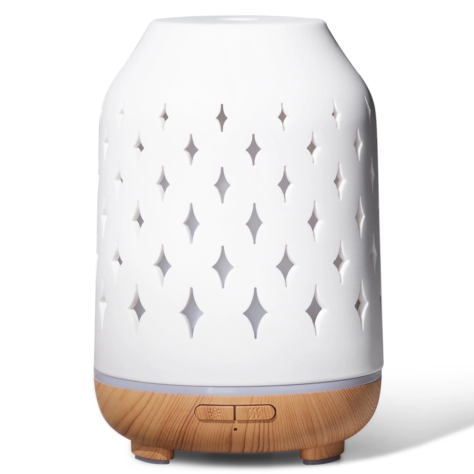 150Ml Ceramic Stone Diffuser, Handmade Ultrasonic Aromatherapy Diffuser Humidifier Cool Mist Essential Oil Diffusers for Home Air Diffuser with 2 Mist Modes Waterless Auto Off