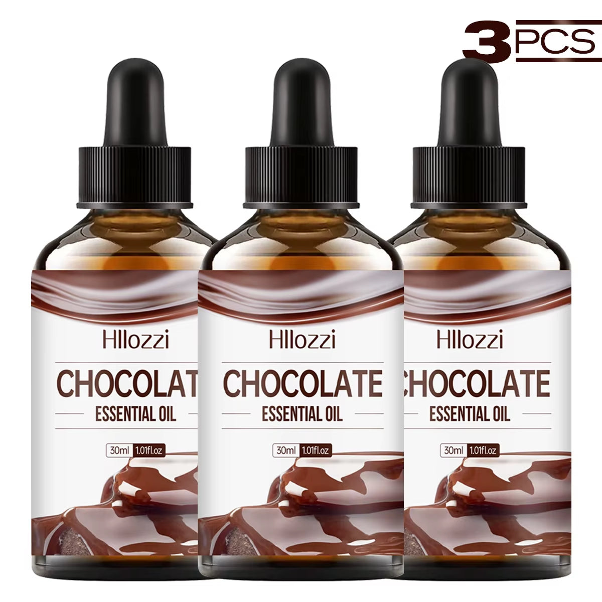 Chocolate Essential Oil，Suitable for Humidifiers, Air Fresheners, Candle Making, Long-Lasting Fragrance, Suitable for All Skin.
