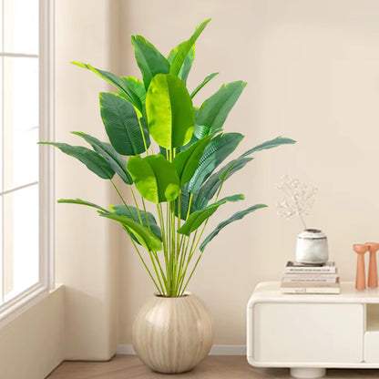Transform Your Space with 1Pc Lifelike Large Tropical Palm Tree - Perfect for Home, Garden, and Party Decor!