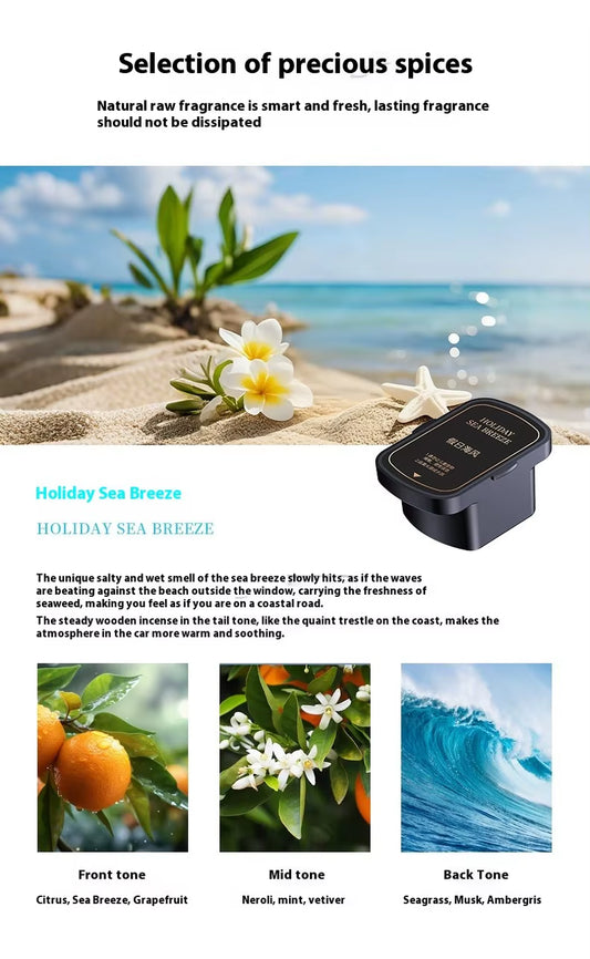 2025 NEW Car Air Fresheners Fragrance Diffuser Smart Aromatherapy with Mist Cloud View RGB Ambient Light Fragrance Car Deodorant