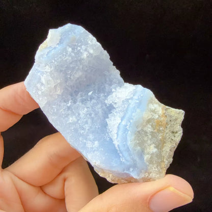 High Quality Natural Crystal Blue Lace Agate Raw Stone Mineral Druzy Geode Specimen Reiki Gemstone Home Decoration