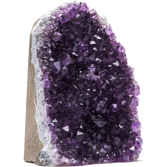 Large Natural Raw Amethyst Geode Purple Crystal Quartz Cluster Dream Energy Healing Thunder Egg Cluster Crystal Home Decoration