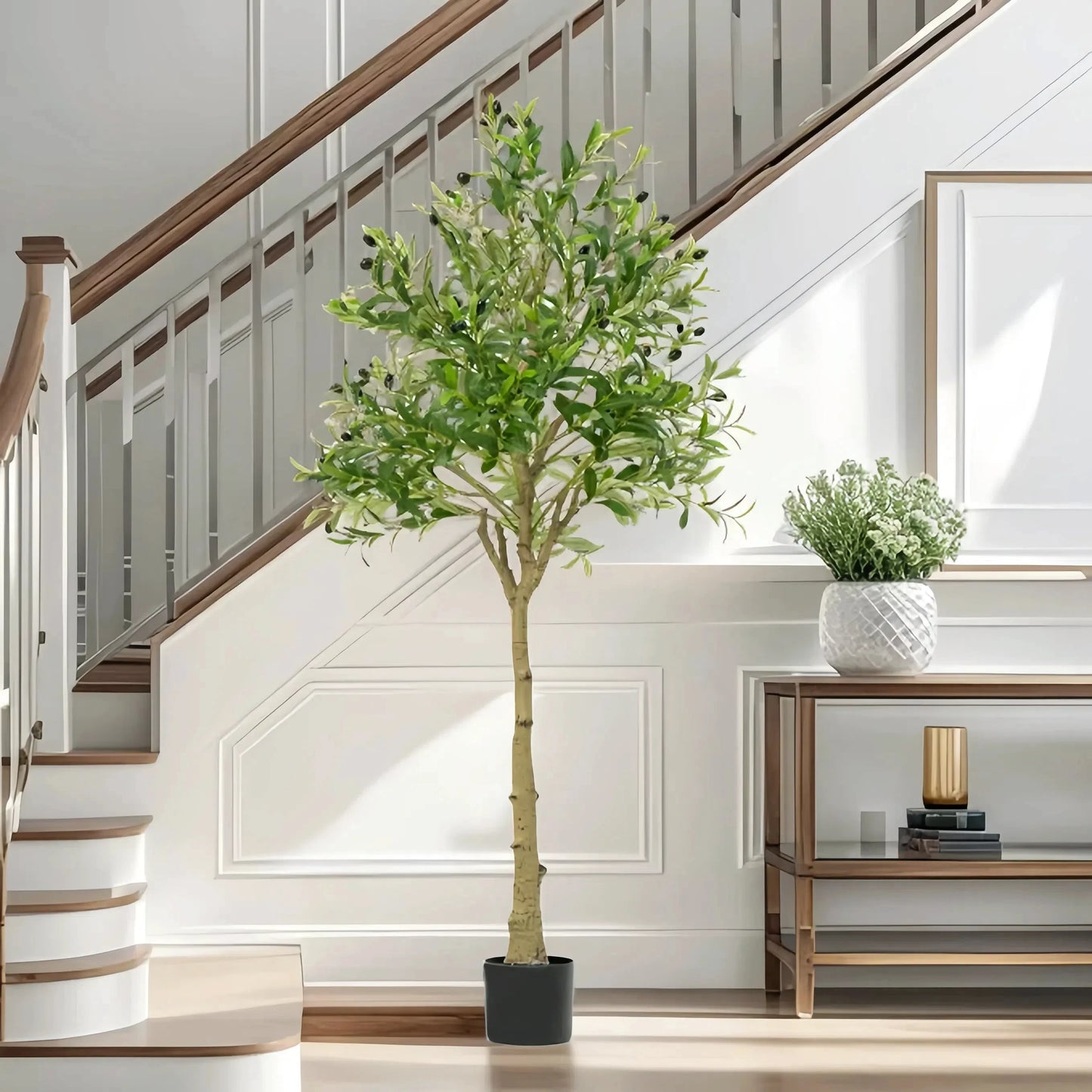 Elevate Your Space with Our Stunning Detachable Artificial Olive Tree - Available in 120/150/180Cm for Luxurious Home and Garden Décor