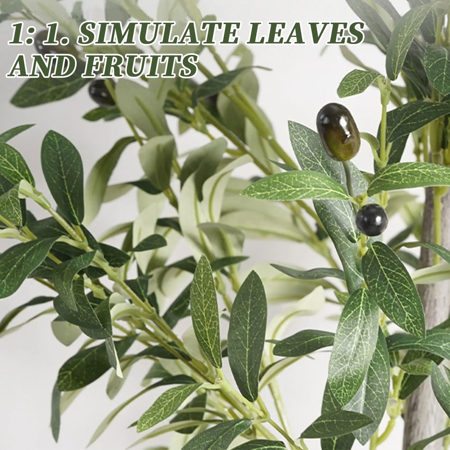 Elevate Your Space with Our Stunning Detachable Artificial Olive Tree - Available in 120/150/180Cm for Luxurious Home and Garden Décor