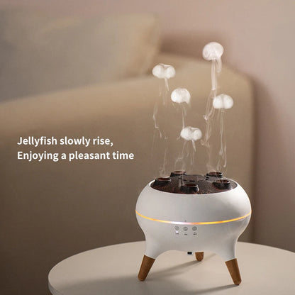 Transform Your Space with the Dynamic Jellyfish Air Humidifier - 250ml Essential Oil Diffuser with Remote Control and 7 Mesmerizing Color Night Lights