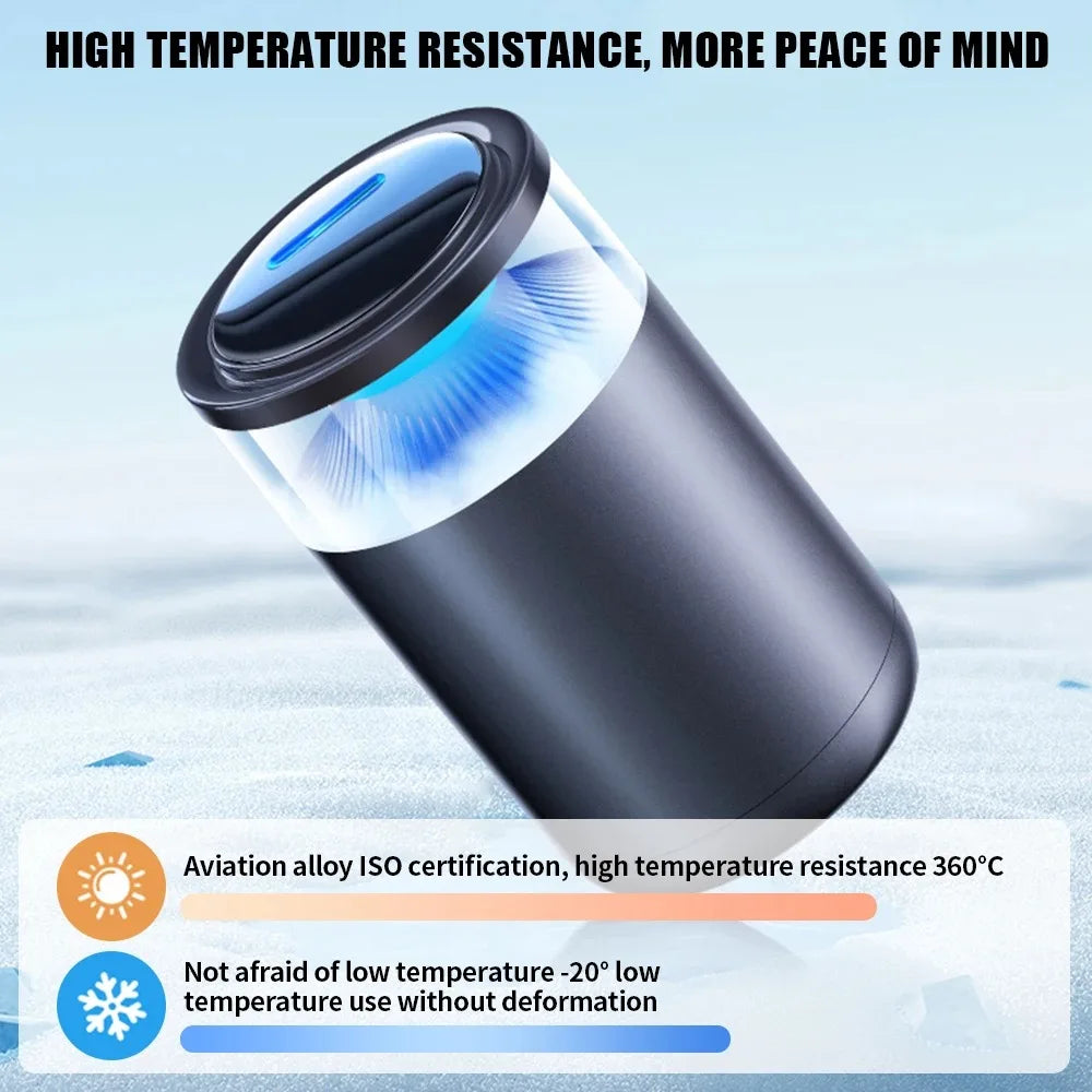 2025 NEW Car Air Fresheners Fragrance Diffuser Smart Aromatherapy with Mist Cloud View RGB Ambient Light Fragrance Car Deodorant