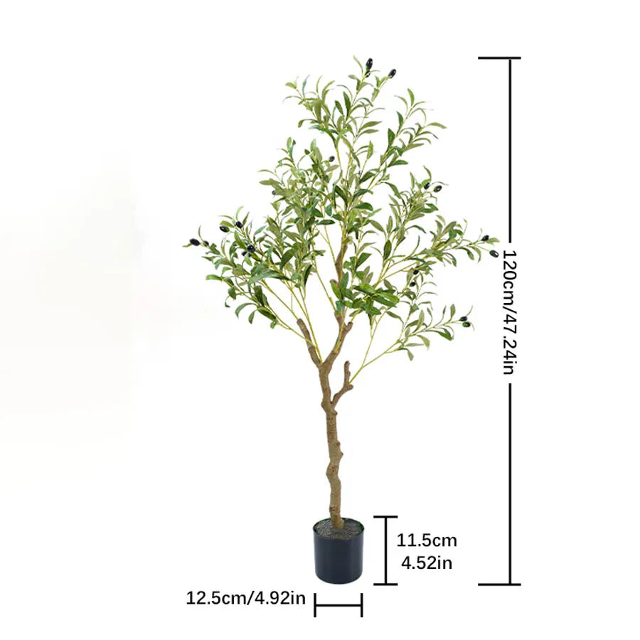 Elevate Your Space with Our Stunning Detachable Artificial Olive Tree - Available in 120/150/180Cm for Luxurious Home and Garden Décor