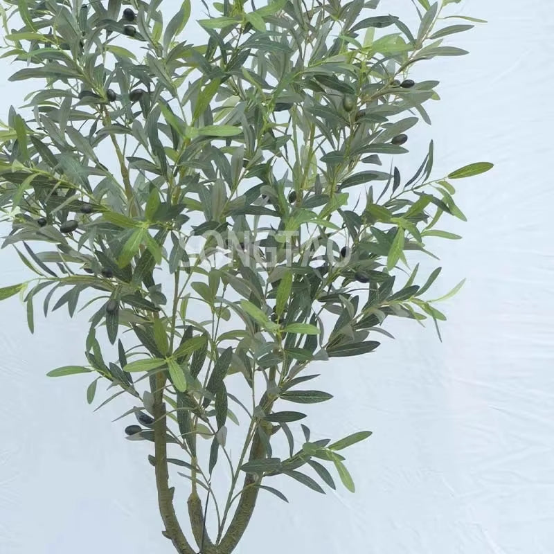 Songtao High Quality Artificial Faux Olives Plant Large Artificial Olive Tree Nordic Home Living Room Decoration