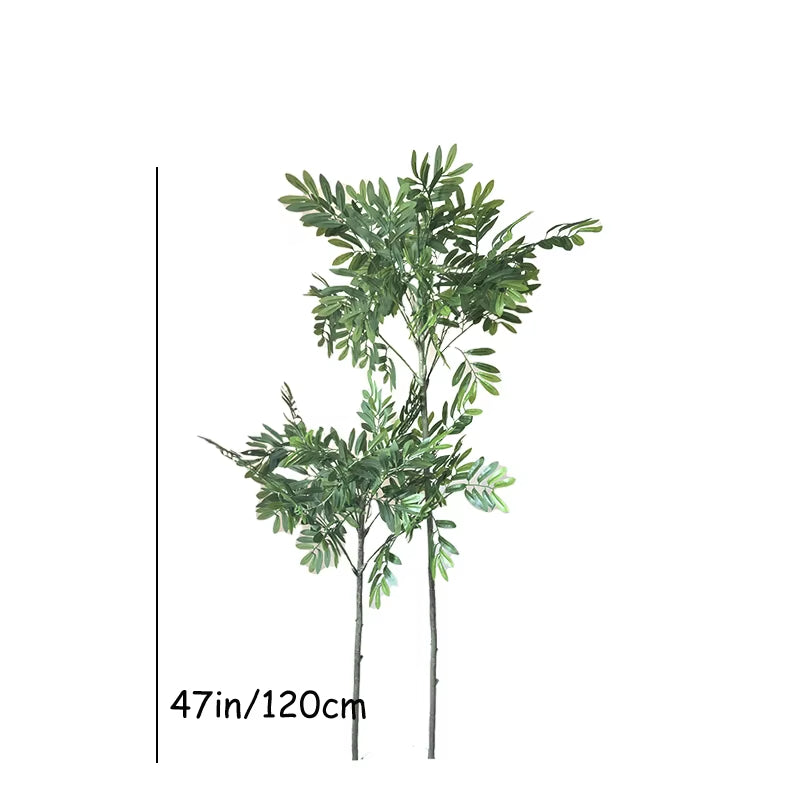 100-180Cm Artificial Olive Tree Fake Palm Plants Plastic Olive Leafs Tropical Landscape Plants for Home Garden Office Decor