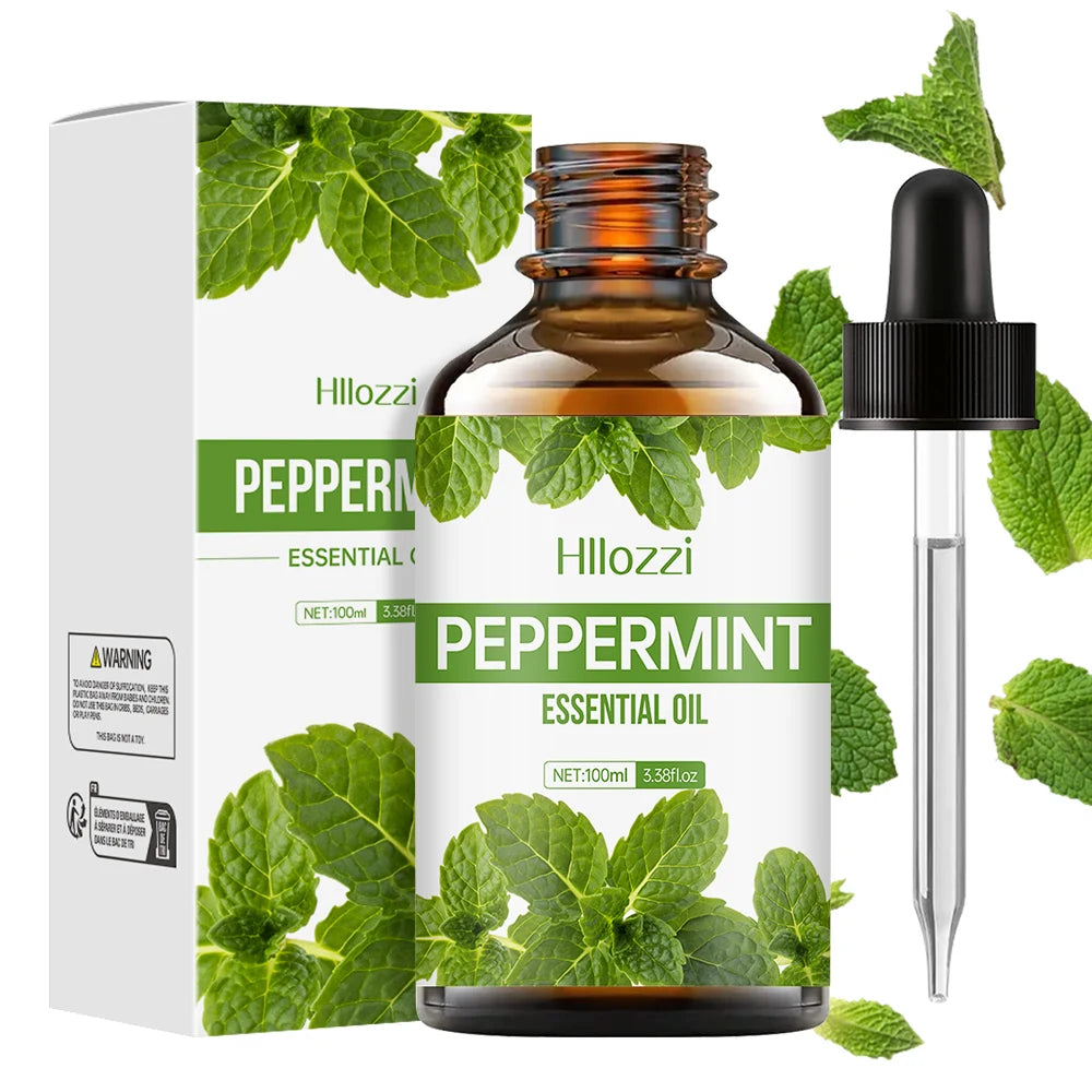 Peppermint Body Massage Essential Oil Is Perfect for Home Massage, Aromatherapy Diffuser, Facial, Spa, Nails, Candle Making.