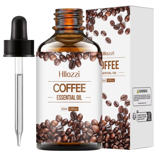 30Ml/1.01Fl.Oz Coffee Essential Oil for Skin, Hair, Nails and Eyelashes, Moisturizing, Nourishing, Suitable for All Skin Types